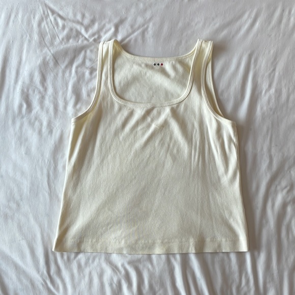 White Tank Top With Matching button Up - Picture 3 of 3